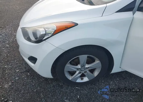 2013 Hyundai Elantra Gls из США, поврежденный, VIN 5NPDH4AE0DH434844